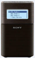 Sony XDRV1BTDB.EU8 draagbare DAB/DAB+ wekkerradio zwart