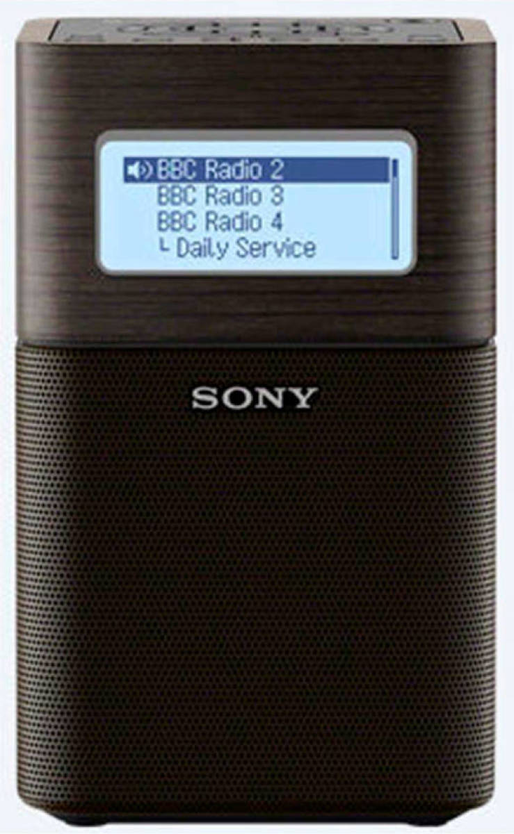 Sony XDRV1BTDB.EU8 draagbare DAB/DAB+ wekkerradio zwart