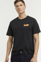 Levi's regular fit T-shirt met logo caviar