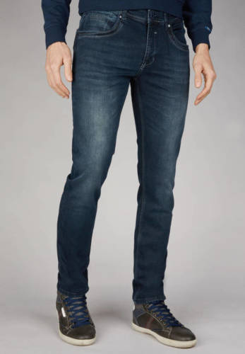 Gabbiano regular tapered fit jeans Prato midnight blue