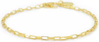 KARMA Jewelry verguld zilveren armband Solid Square