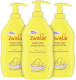 Zwitsal Baby Zeepvrije Wascrème - 3 x 400 ml - Voordeelverpakking