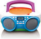 Lenco Draagbare FM Radio - CD/USB-speler - Multi colour
