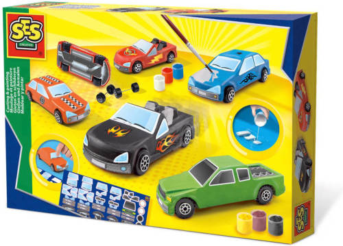 Ses gieten en schilderen - auto's