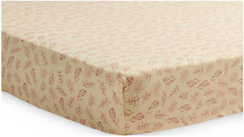 Jollein jersey wieg hoeslaken 40x80/90cm Meadow rosewood