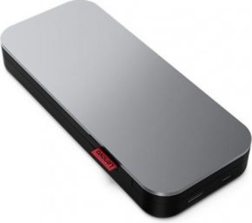 Lenovo Go powerbank Lithium-Polymeer (LiPo) 20000 mAh Zwart, Grijs