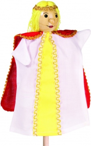 Goki Handpop Prinses 27cm