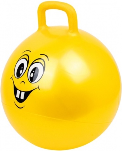 Small Foot Skippybal smiley geel 45 cm