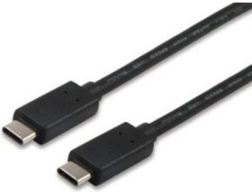 Equip 12888307 1m USB C USB C Zwart USB-kabel