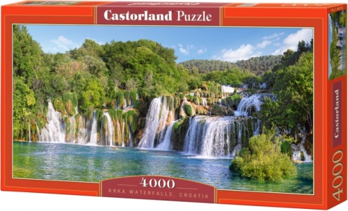 Castorland legpuzzel Krka Waterfalls, Croatia 4000 stukjes