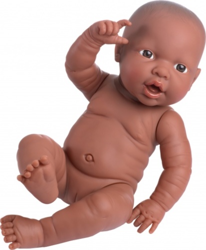 Bayer babypop Newborn Black Girl 42 cm