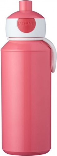 Rosti Mepal pop updrinkfles Campus 400 ml roze