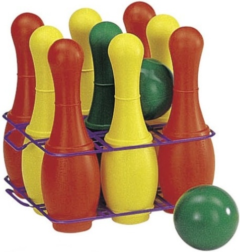 Rolly Toys kegelset junior 26 cm 11 delig