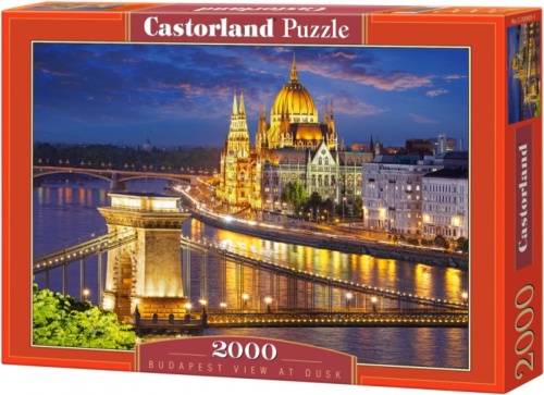 Castorland legpuzzel Budapest View at Dusk 2000 stukjes