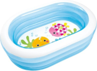 Intex opblaaszwembad visjes 57482NP 163 x 107 x 46 cm blauw