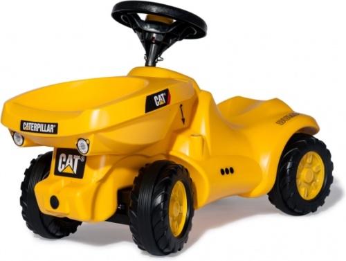 Rolly Toys looptractor RollyMinitrac Dumper Cat junior geel