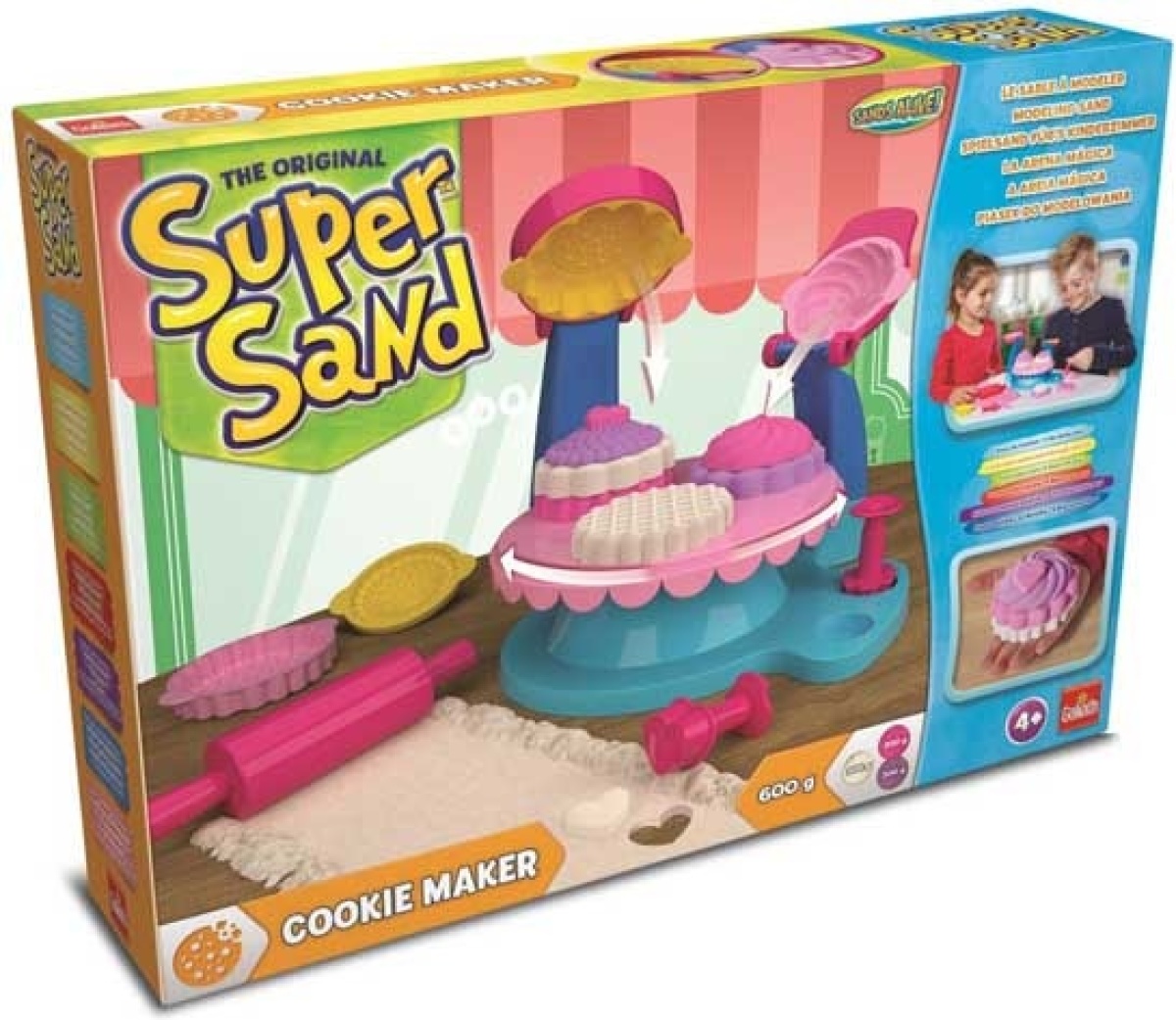 Goliath Super Sand Cookie Maker speelzand 8 delig