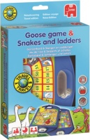 Jumbo reisspel Ganzenbord & Slangen en Ladders
