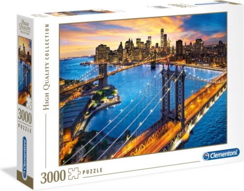 Clementoni puzzel New York 3000 stukjes