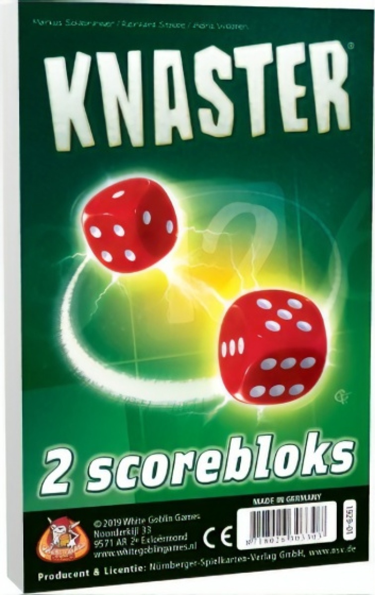 White Goblin Games uitbreidingsset Knaster Scorebloks (NL)