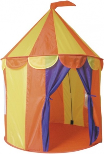 Paradiso Toys speeltent circus 95 x 125 cm geel/oranje