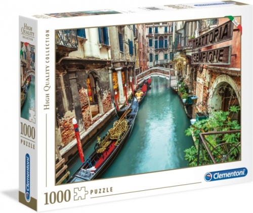 Clementoni legpuzzel HQ Venice Canal 1000 stukjes