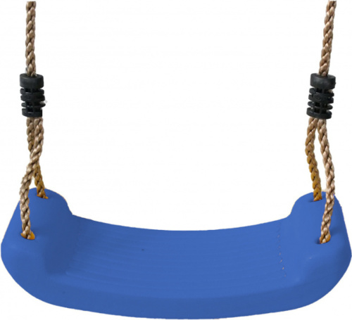 Swing King schommelzitje kunststof 42 x 16 cm blauw