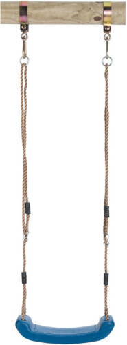 Swing King schommelzitje kunststof 42 x 16 cm blauw