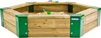 Hörby Bruk zandbak junior 150 x 110 x 28 cm hout naturel
