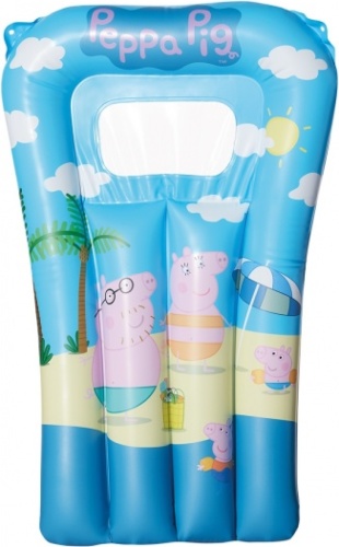 Happy People luchtbed Peppa Pig 67 x 43 cm blauw