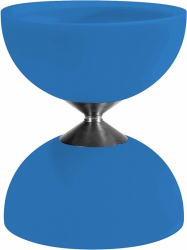 Acrobat diabolo 105 rubber 12 x 10,5 cm lichtblauw