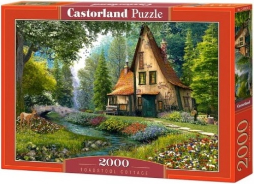 Castorland legpuzzel Toadstool cottage 2000 stukjes