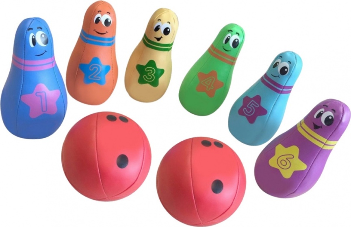 Stamp bowlingset 8 delig