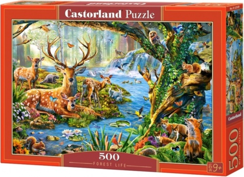 Castorland legpuzzel Forest Life 500 stukjes