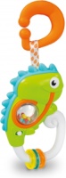 Clementoni rammelaar Kameleon groen 22 cm