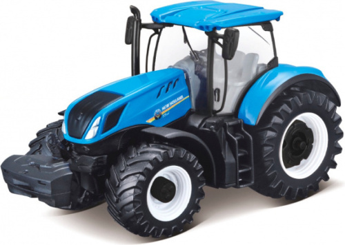 Bburago tractor New Holland jongens 10 cm ABS blauw