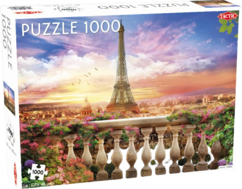 Tactic legpuzzel Eiffel Toren in Parijs 67 x 48 cm 1000 stukjes