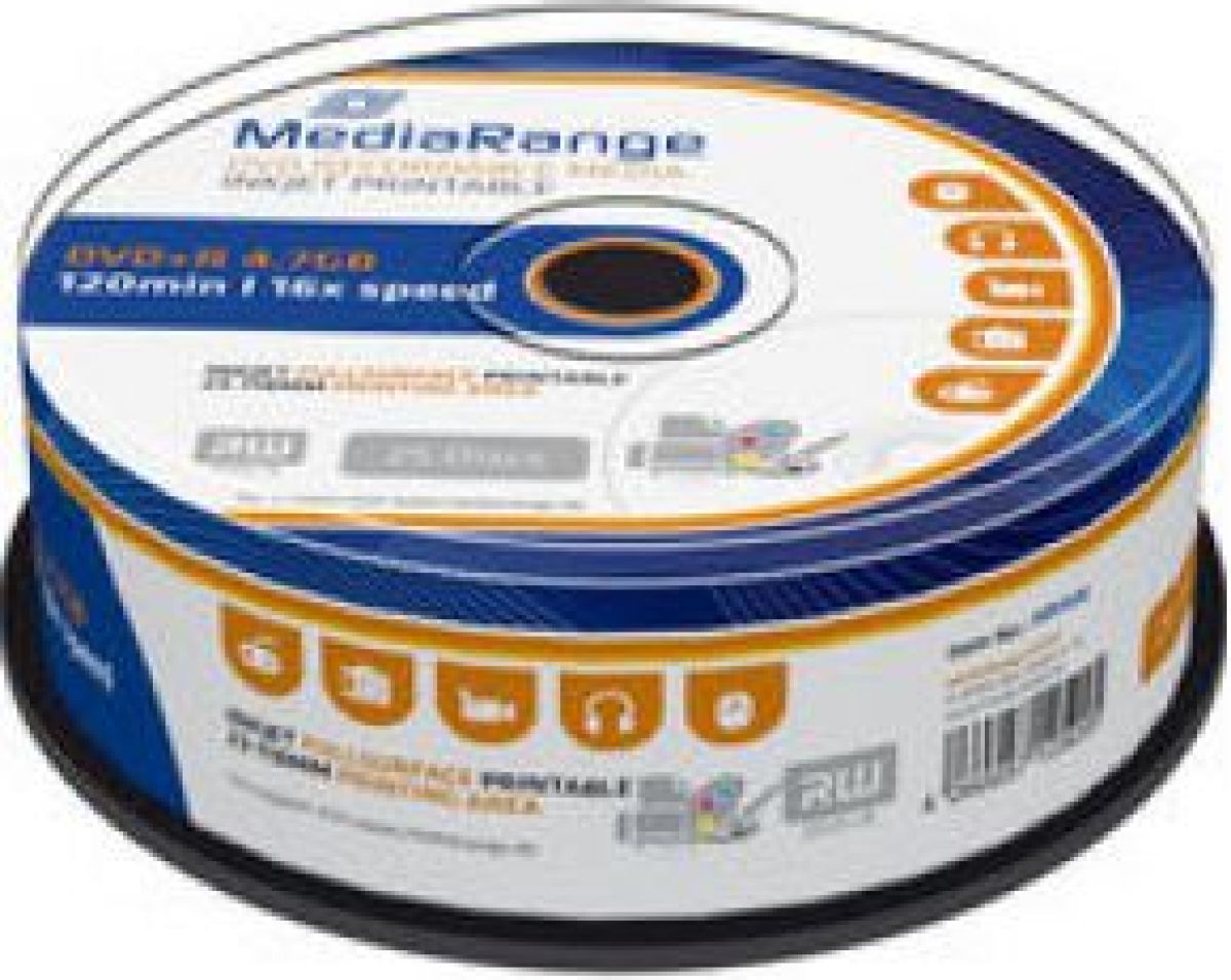 MediaRange MR408 (her)schrijfbare DVD's