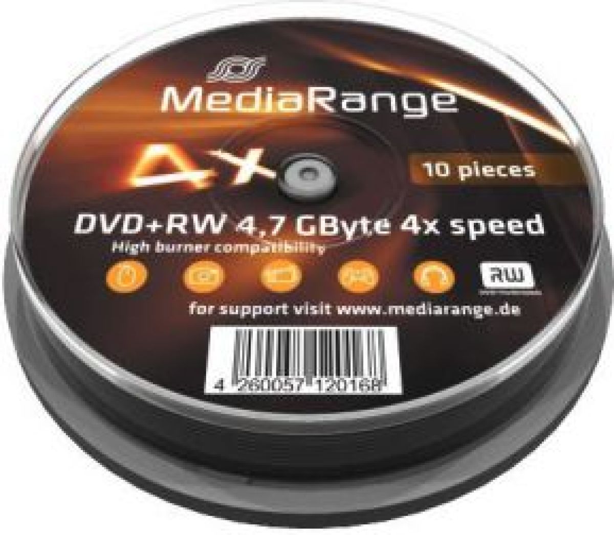 MediaRange MR451 (her)schrijfbare DVD's