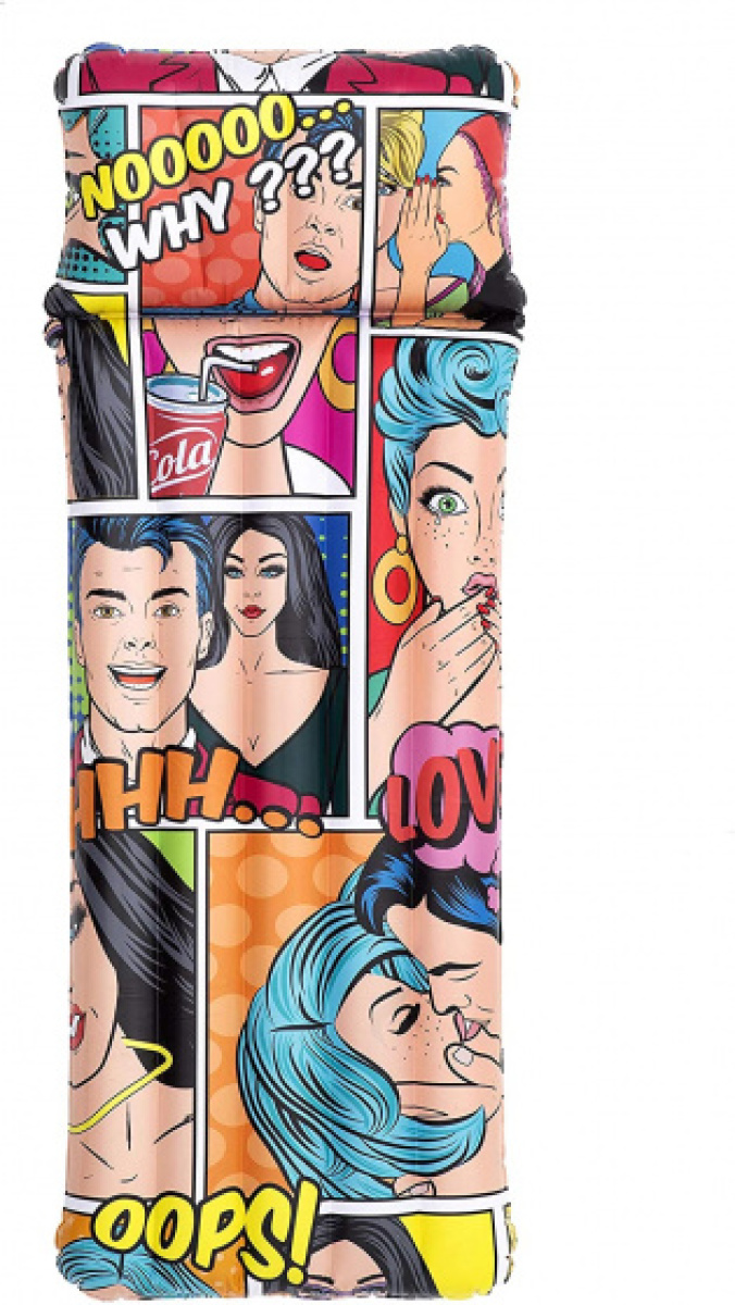 Bestway luchtbed Pop Art 183 x 71 cm PVC