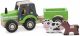 New Classic Toys tractor junior 24 cm hout groen 5 delig