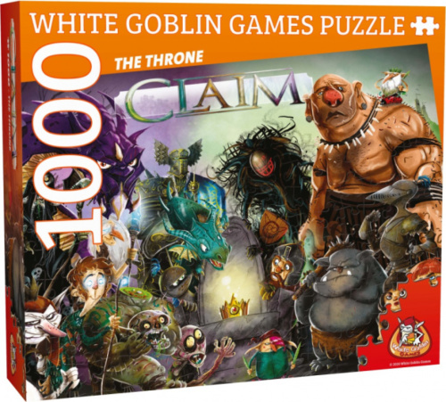 White Goblin Games legpuzzel The Throne karton 1000 stukjes