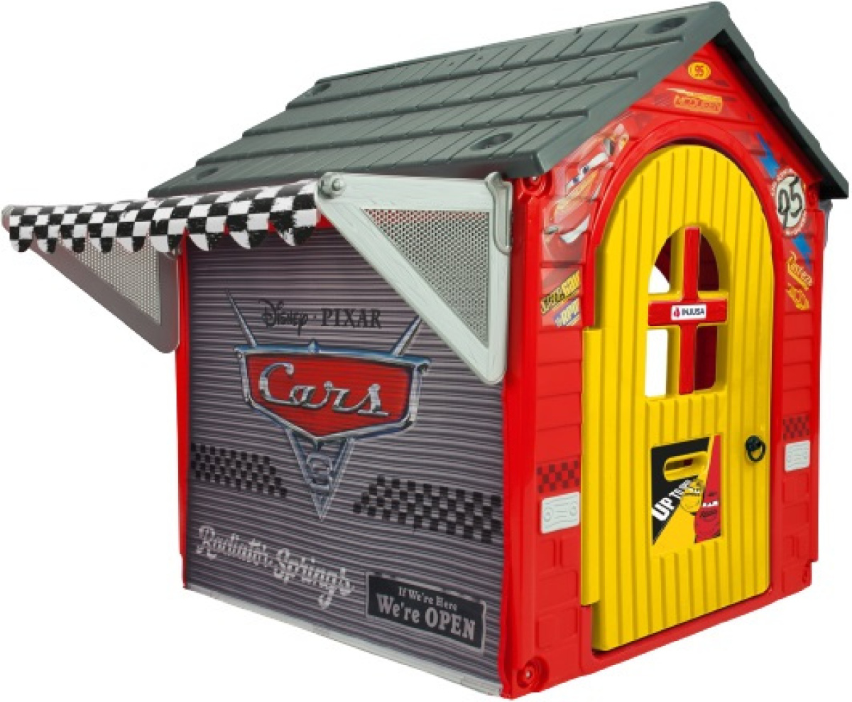 Disney speelgarage Cars 3 jongens 111 x 127 cm rood/geel