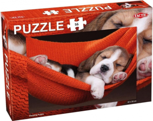 Tactic legpuzzel Sleeping Puppy junior karton 56 Stukjes