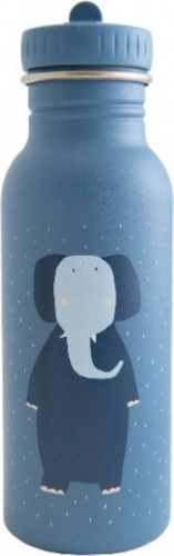 TRIXIE drinkbeker Mrs. Elephant junior 500 ml RVS blauw