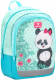 Belmil rugzak met panda junior 12 liter polyester turquoise
