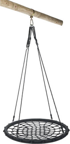 Swing King nestschommel junior 140 190 cm zwart