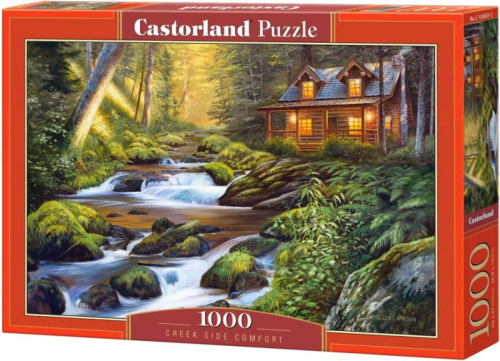 Castorland puzzel Creek Side Comfort 68 cm karton 1000 stukjes