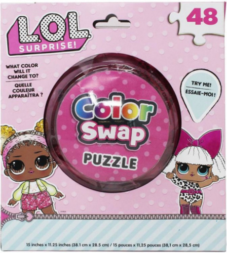 L.O.L. Surprise! legpuzzel Color Swap junior 38,1 cm roze