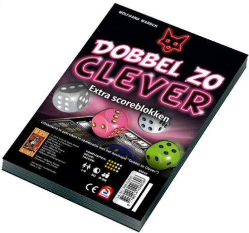 999 Games dobbelspel Dobbel zo Clever scoreblok